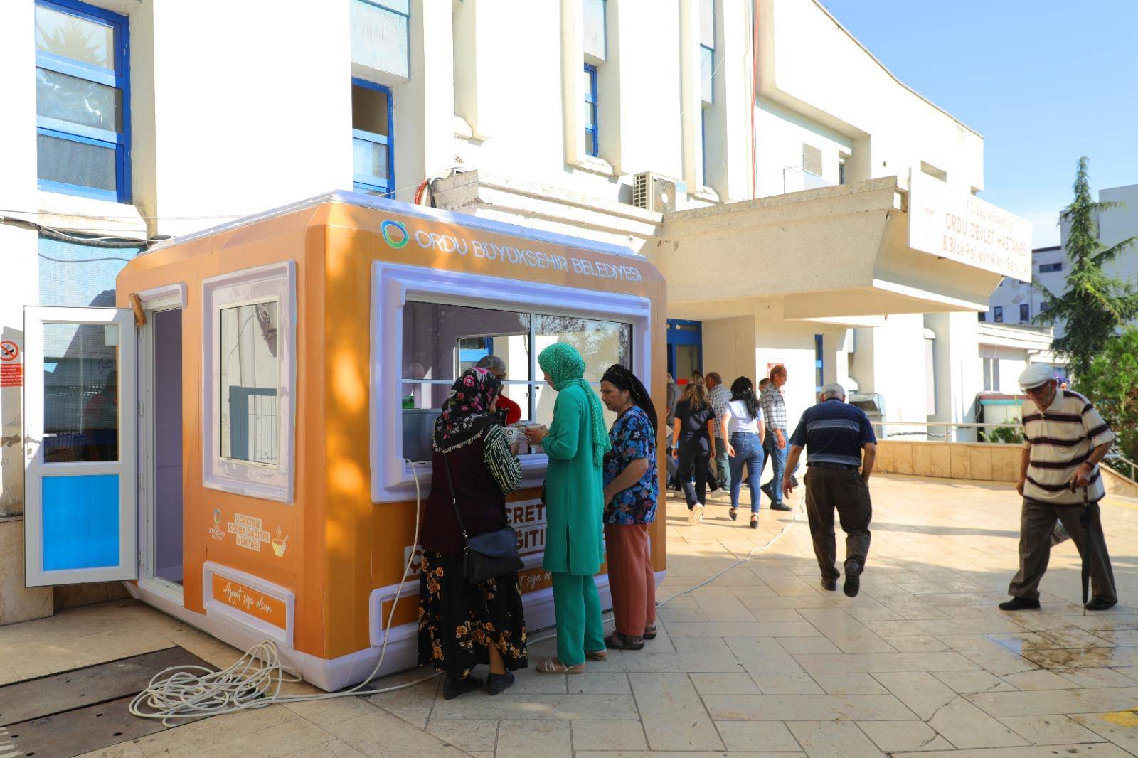  HASTANELERDE ÇORBA İKRAMI BAŞLADI